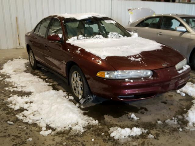 1G3WS52H7YF158431 - 2000 OLDSMOBILE INTRIGUE G BURGUNDY photo 1