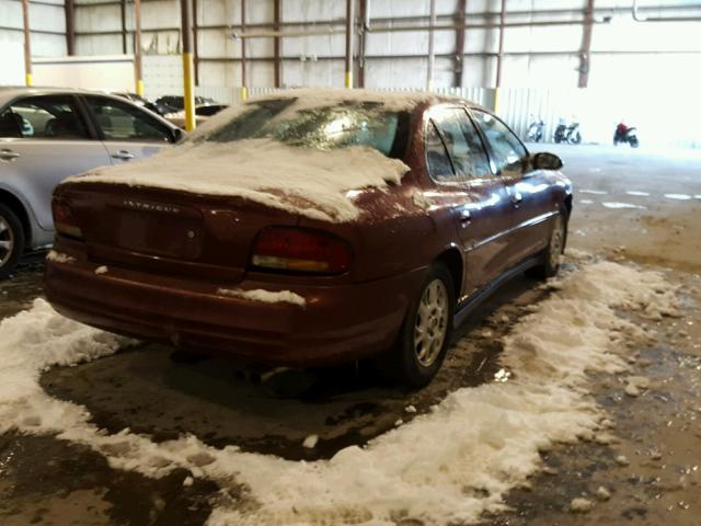 1G3WS52H7YF158431 - 2000 OLDSMOBILE INTRIGUE G BURGUNDY photo 4