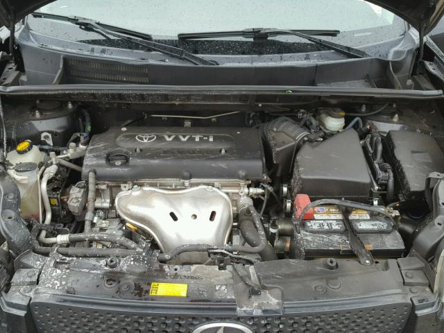 JTLKE50E591087604 - 2009 TOYOTA SCION XB BLACK photo 7