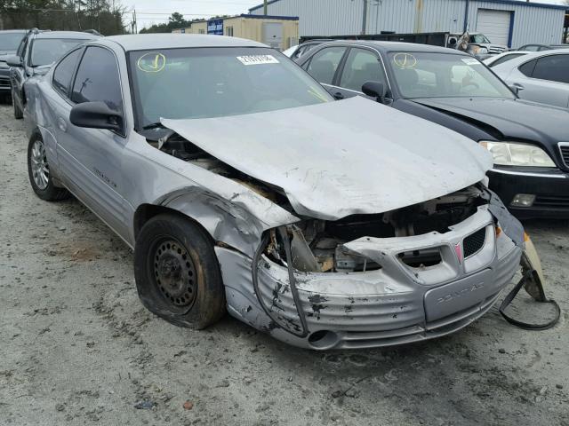 1G2NE12T3XM896578 - 1999 PONTIAC GRAND AM S SILVER photo 1