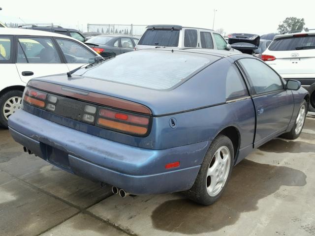 JN1RZ26D2SX580237 - 1995 NISSAN 300ZX 2+2 BLUE photo 4