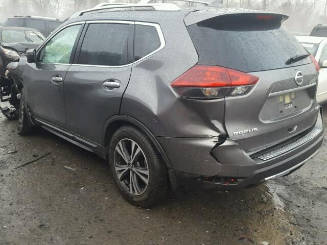 JN8AT2MV1JW301733 - 2018 NISSAN ROGUE S GRAY photo 3