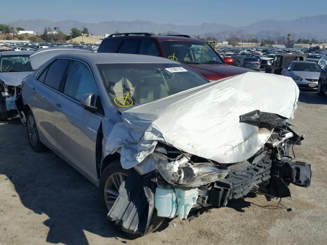 4T1BF1FK4FU013787 - 2015 TOYOTA CAMRY LE SILVER photo 1