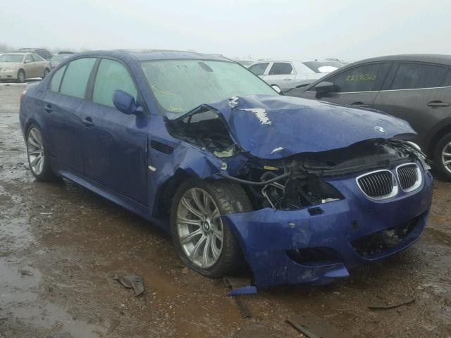 WBSNB93546B584663 - 2006 BMW M5 BLUE photo 1