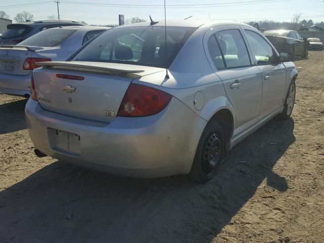 1G1AF5F53A7225534 - 2010 CHEVROLET COBALT 2LT SILVER photo 4