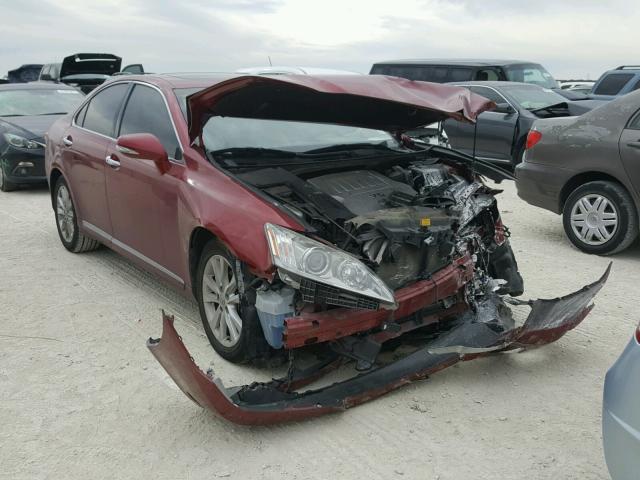 JTHBK1EG8A2343433 - 2010 LEXUS ES 350 RED photo 1