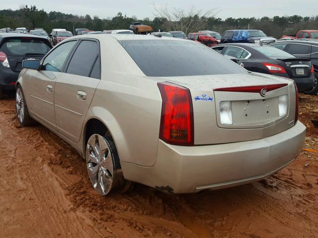 1G6DM57T160173783 - 2006 CADILLAC CTS GOLD photo 3