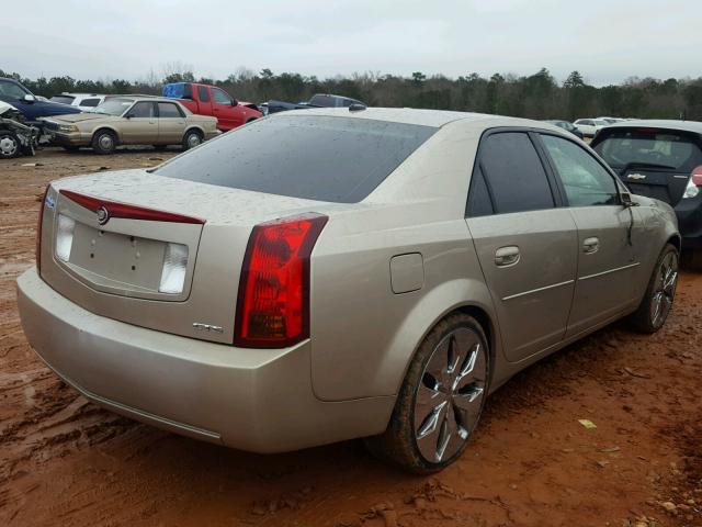 1G6DM57T160173783 - 2006 CADILLAC CTS GOLD photo 4