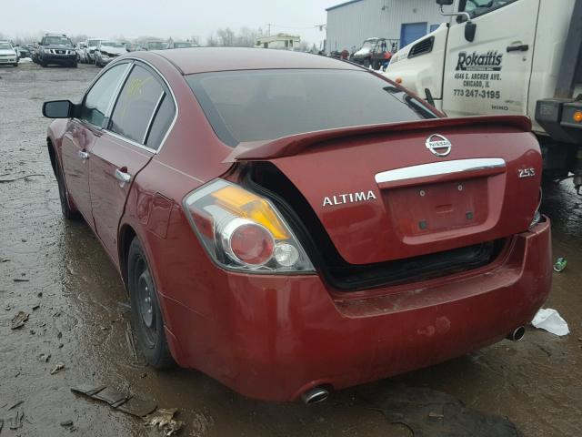 1N4AL21E68C137445 - 2008 NISSAN ALTIMA 2.5 MAROON photo 3