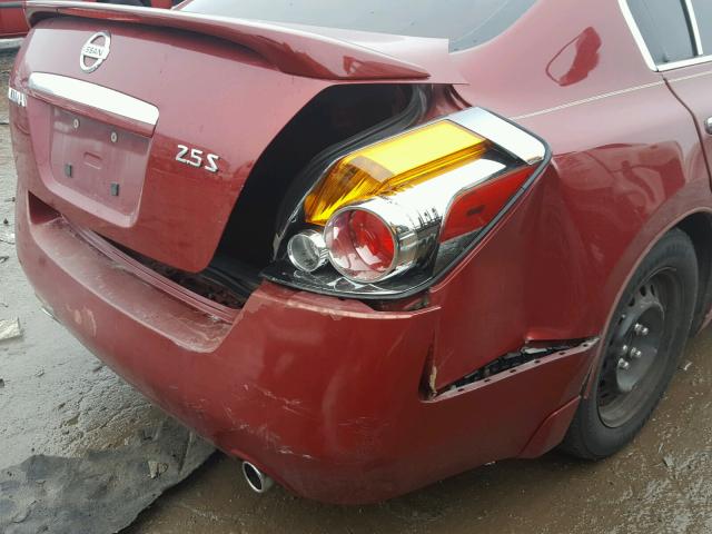 1N4AL21E68C137445 - 2008 NISSAN ALTIMA 2.5 MAROON photo 9