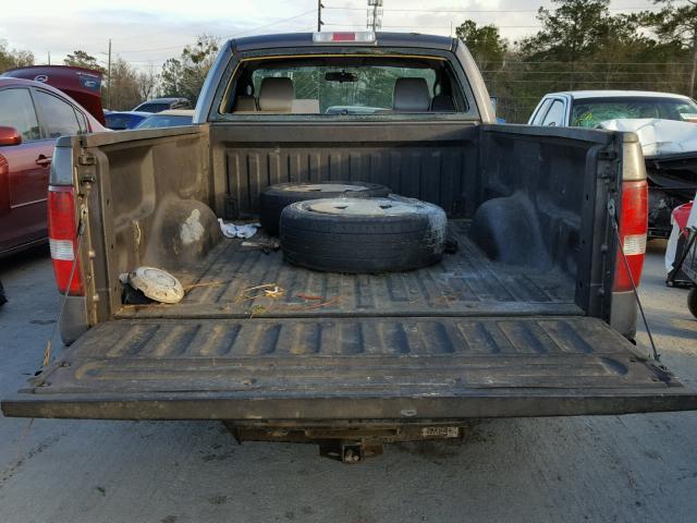 1FTRF12248KD36244 - 2008 FORD F150 GRAY photo 9