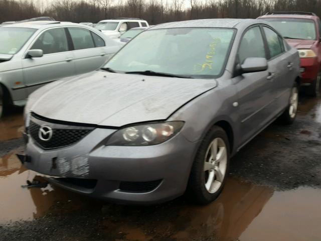 JM1BK12G661463279 - 2006 MAZDA 3 I SILVER photo 2