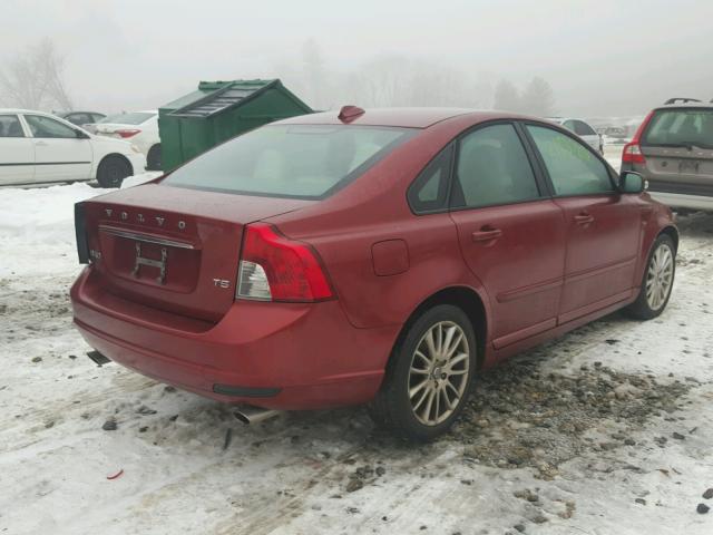 YV1672MS2B2544255 - 2011 VOLVO S40 T5 RED photo 4