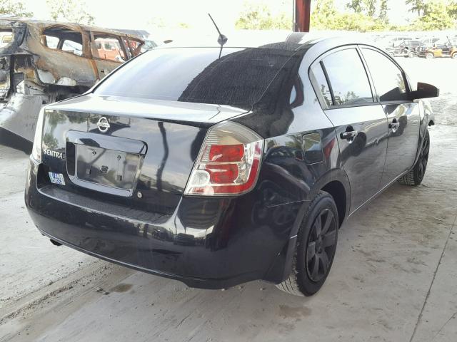 3N1AB61E28L635220 - 2008 NISSAN SENTRA 2.0 BLACK photo 4