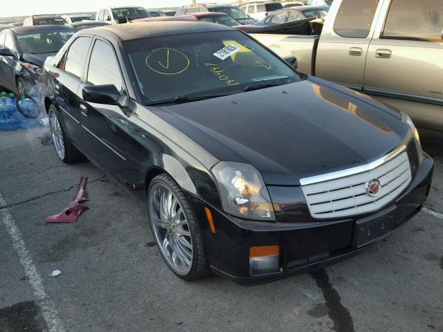 1G6DM57T370140947 - 2007 CADILLAC CTS BLACK photo 1