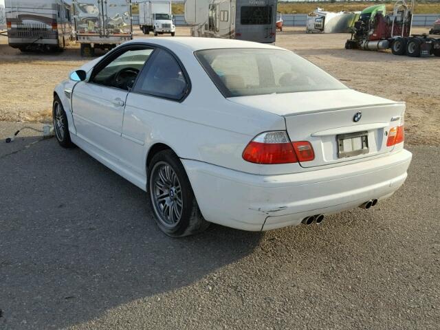 WBSBL93415PN62564 - 2005 BMW M3 WHITE photo 3