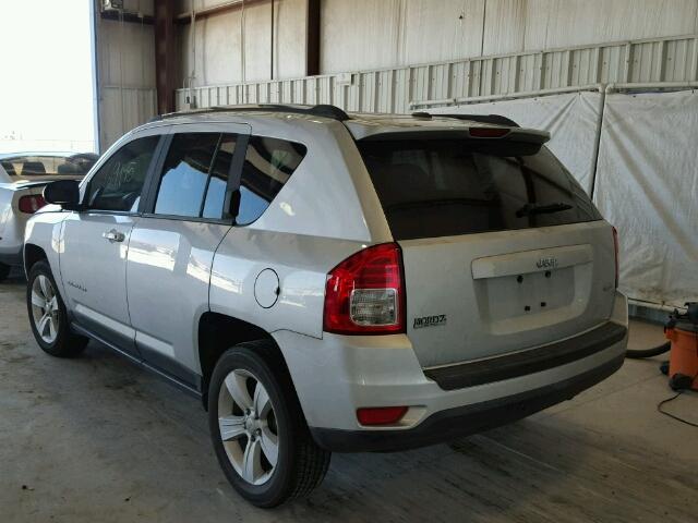 1J4NT1FB8BD189451 - 2011 JEEP COMPASS SP SILVER photo 3