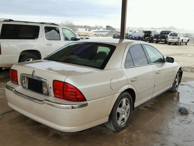 1LNHM86S7YY797886 - 2000 LINCOLN LS CREAM photo 4