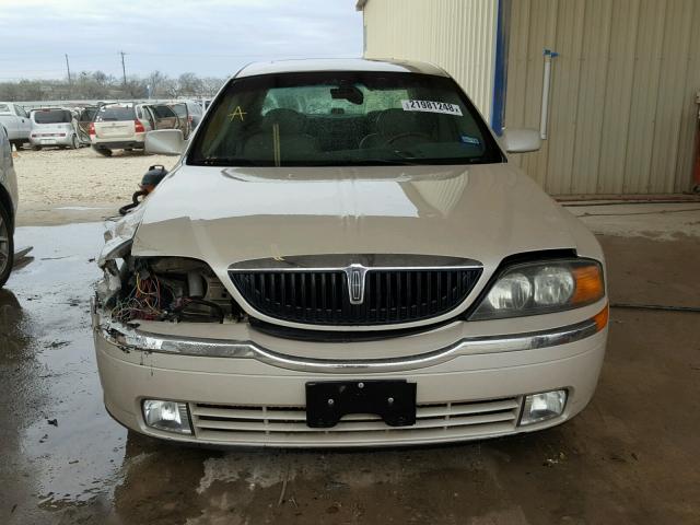 1LNHM86S7YY797886 - 2000 LINCOLN LS CREAM photo 9