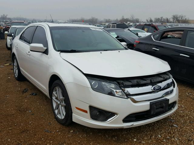 3FAHP0JG4AR282354 - 2010 FORD FUSION SEL WHITE photo 1