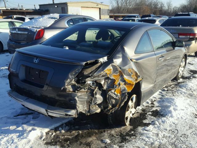 2HGFG1B61AH536807 - 2010 HONDA CIVIC LX GRAY photo 4