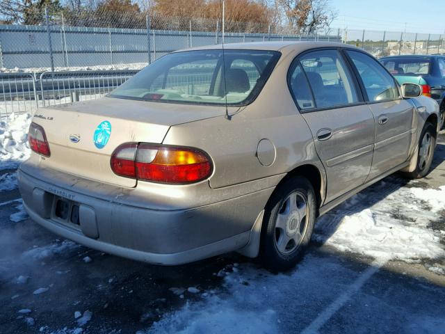 1G1NE52J716245055 - 2001 CHEVROLET MALIBU LS 金色 照片 4