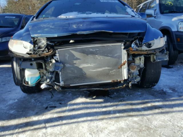 2HGFG12856H513510 - 2006 HONDA CIVIC EX ლურჯი ფოტო 9