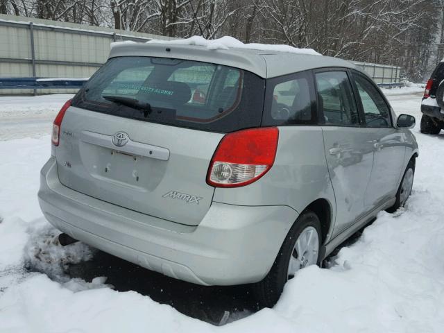 2T1KR32E13C138066 - 2003 TOYOTA COROLLA MA SILVER photo 4