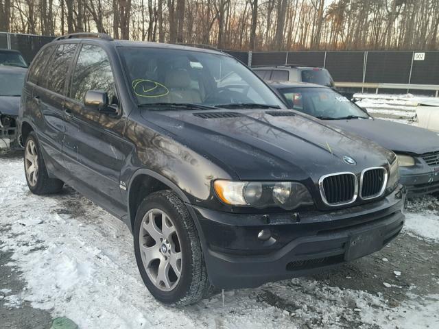 5UXFA53533LV82088 - 2003 BMW X5 3.0I BLACK photo 1