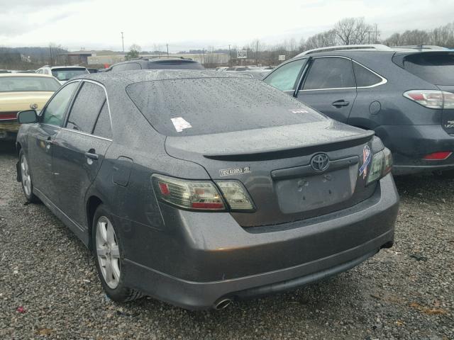 4T1BK46K38U070465 - 2008 TOYOTA CAMRY LE GRAY photo 3