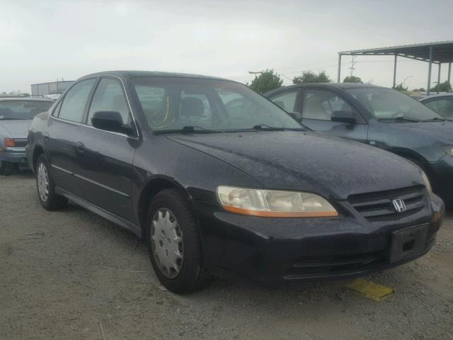 1HGCG56402A073545 - 2002 HONDA ACCORD LX BLACK photo 1