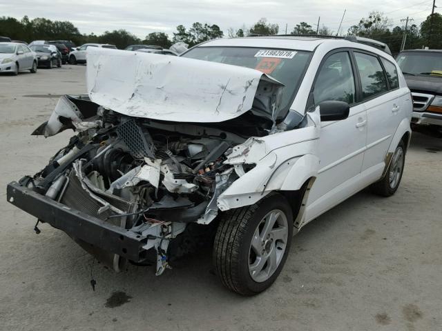 5Y2SL62873Z449133 - 2003 PONTIAC VIBE WHITE photo 2