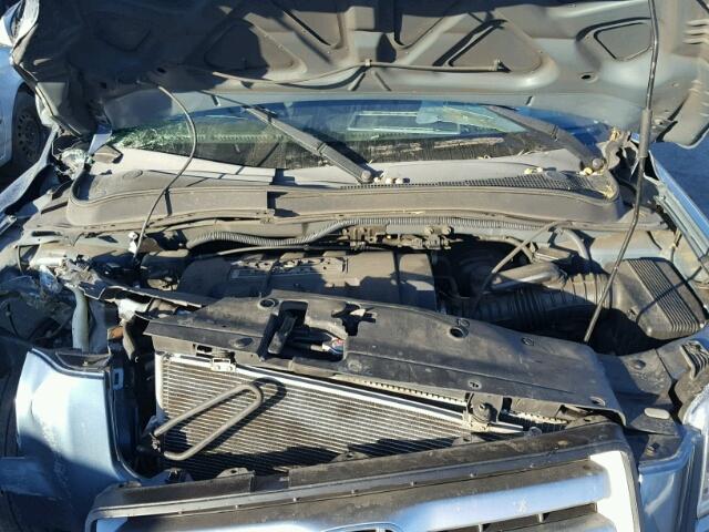 5FNYF28546B052433 - 2006 HONDA PILOT EX BLUE photo 7