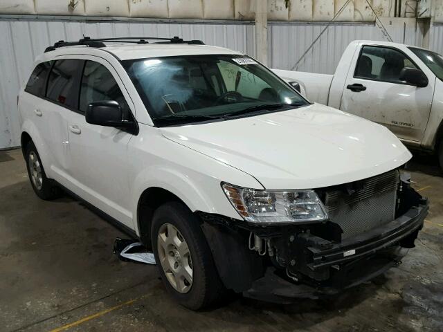 3D4GG47B29T227671 - 2009 DODGE JOURNEY SE WHITE photo 1