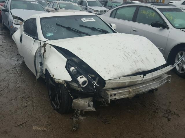 JN1AZ4EH5AM500605 - 2010 NISSAN 370Z WHITE photo 1