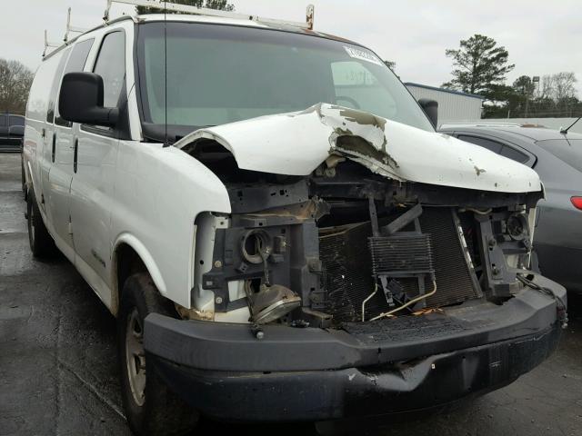 1GTHG39U731154290 - 2003 GMC SAVANA G35 WHITE photo 1