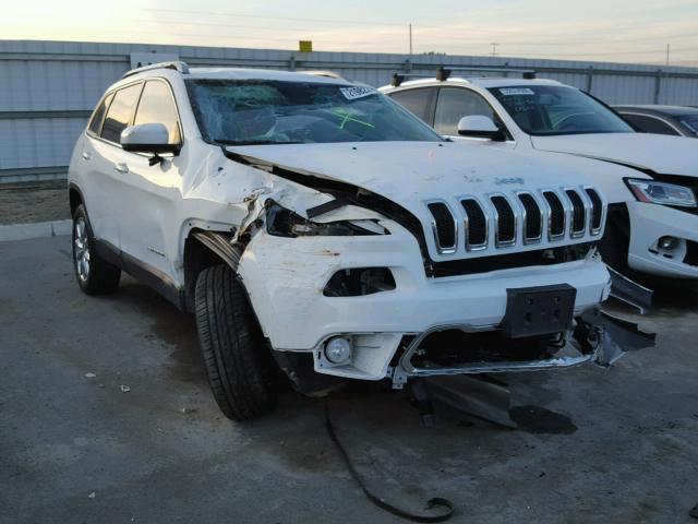 1C4PJLDB1GW158671 - 2016 JEEP CHEROKEE L WHITE photo 1