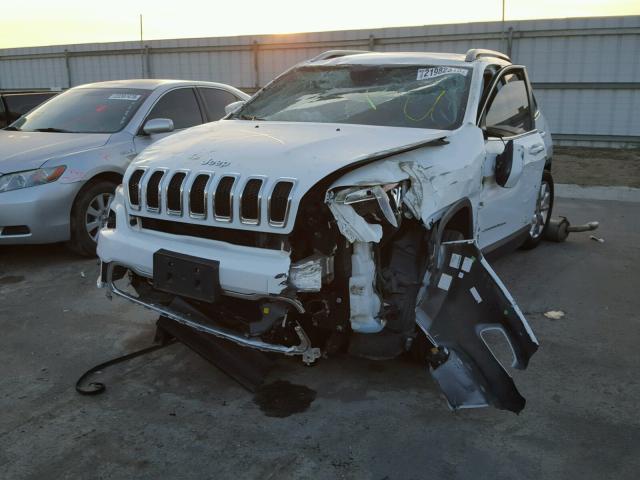 1C4PJLDB1GW158671 - 2016 JEEP CHEROKEE L WHITE photo 2