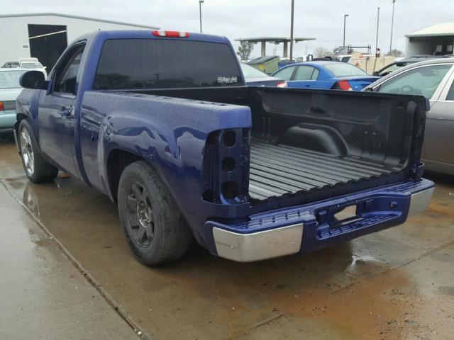 1GCPCSEA9AZ208930 - 2010 CHEVROLET SILVERADO BLUE photo 3