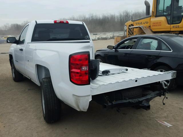 1GCNCNEH4GZ333543 - 2016 CHEVROLET SILVERADO WHITE photo 3