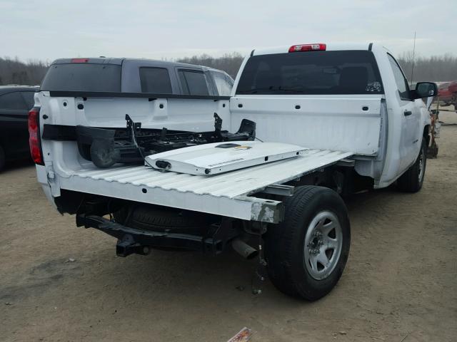 1GCNCNEH4GZ333543 - 2016 CHEVROLET SILVERADO WHITE photo 4