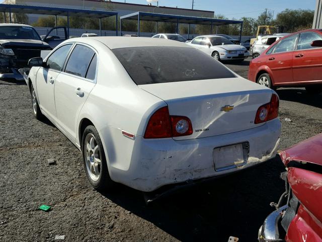 1G1ZH57B184279413 - 2008 CHEVROLET MALIBU 1LT WHITE photo 3