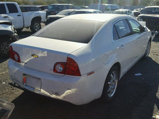 1G1ZH57B184279413 - 2008 CHEVROLET MALIBU 1LT WHITE photo 4