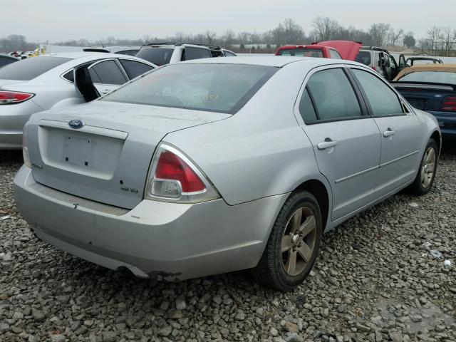 3FAFP07196R211734 - 2006 FORD FUSION SE SILVER photo 4