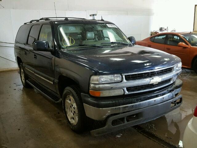 1GNFK16Z15J184325 - 2005 CHEVROLET SUBURBAN K BLUE photo 1