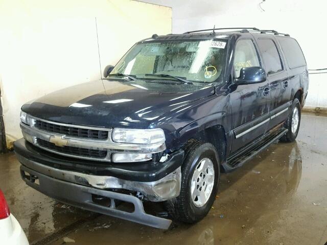 1GNFK16Z15J184325 - 2005 CHEVROLET SUBURBAN K BLUE photo 2