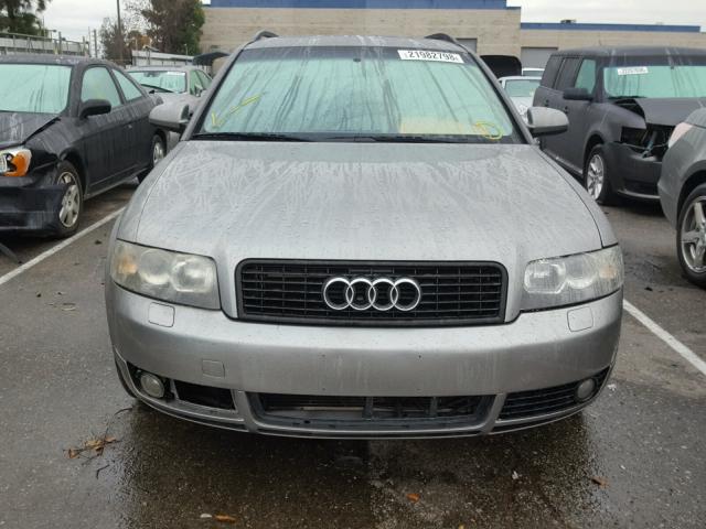 WAUVC68E13A187194 - 2003 AUDI A4 1.8T AV GRAY photo 9