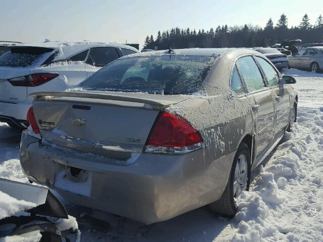 2G1WB57K891284139 - 2009 CHEVROLET IMPALA LS BEIGE photo 4