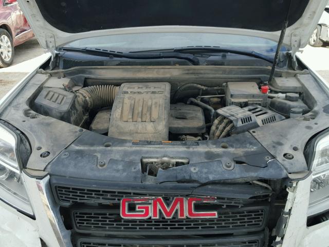 2GKALREK4E6180743 - 2014 GMC TERRAIN SL WHITE photo 7