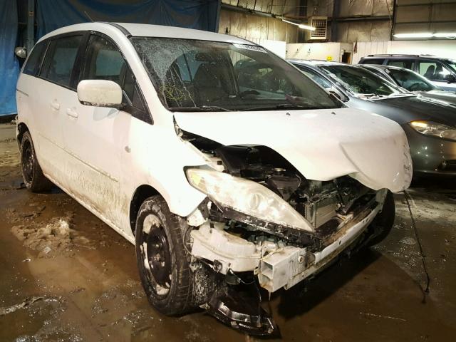 JM1CR293290333812 - 2009 MAZDA 5 WHITE photo 1